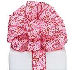 #9 VALENTINE BOWS AND HEART RIBBON