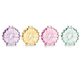 TRANSLUCENT FLOWER SHAPED BUD VASE