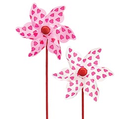 SMALL HEART PINWHEEL ASSORTMENT