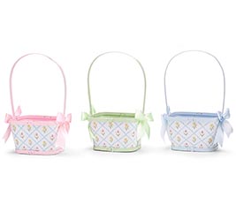 SPRING LATTICE SPLIT WOOD BASKETS