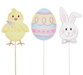 WOODEN EASTER PICK ASSORTMENT