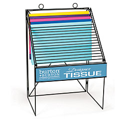 METAL TISSUE RACK