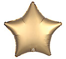 19&quot;SOLID GOLD SATEEN SATIN LUXE STAR