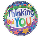 17&quot;PKG THINKING OF YOU STARS BALLOON