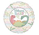 Related Product Image for 17&quot;PKG DINO DARLINGS WELCOME BABY ROUND 