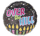 17&quot;PKG OVER THE HILL BALLOON