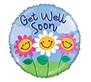 Related Product Image for 18&quot; PKG GWS GET WELL SOON DAISIES ROUND 