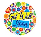 Customers also bought 18&quot;PKG GWS COLORFUL SHAPES GET WELL SOON product image 