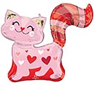 31&quot; PINK KITTY SHAPE