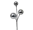 Related Product Image for PICK SHINY SILVER 16MM BALL ORNAMENTS 