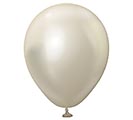 Related Product Image for 5&quot; KALISAN MIRROR WHITE GOLD LATEX 100PK 