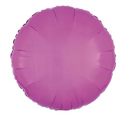 18" PKG BUBBLE GUM PINK ROUND