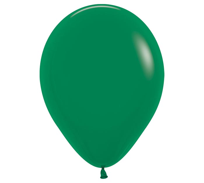 11In Betallatex Fashion Forest Green Latex Balloons