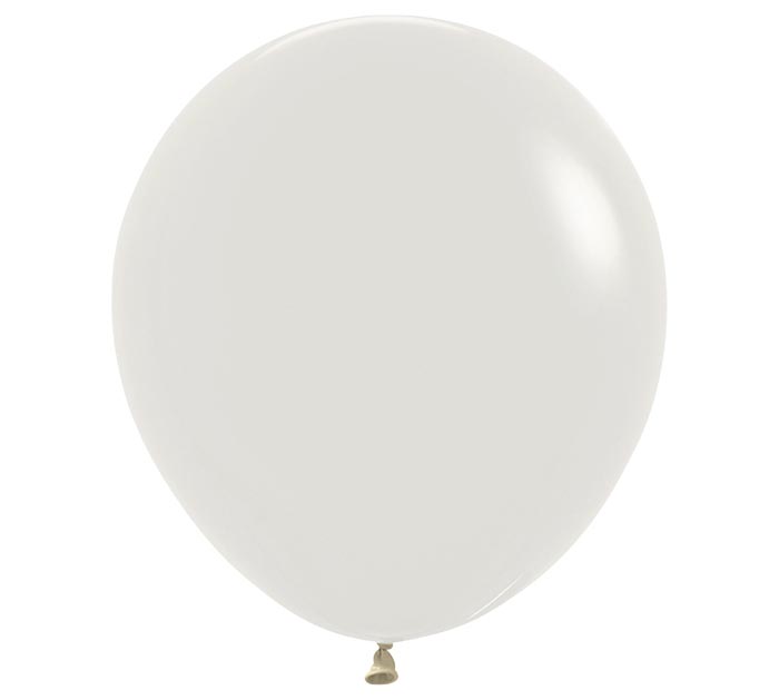 18Inch Sempertex Pastel Dusk Cream Latex Balloons