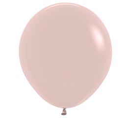 18" SEMPERTEX DELUXE CREAMY BLUSH 25 CT