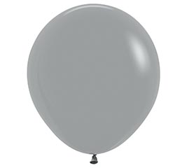 18" SEMPERTEX DELUXE URBAN GREY 25 CT