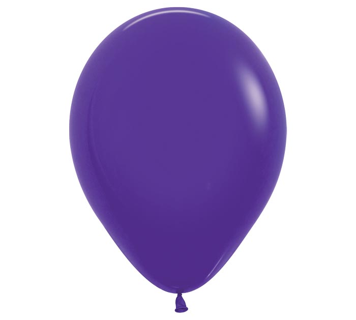 Neon Violet Purple Latex Balloons, 11 Inch