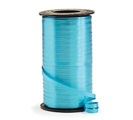 Turquoise Balloon Ribbon, Turquoise Curling Ribbon, 3/16” Crimped Curl –  Partyinapinch