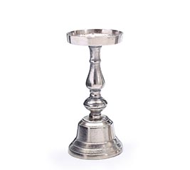 CANDLEHOLDER PILLAR HOLDER 10&quot;H X 4.5&quot;DI