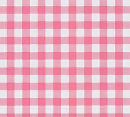 HOT PINK GINGHAM CHECK CELLOPHANE ROLL