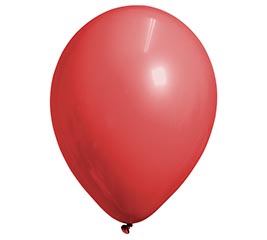 12&quot; BB CRYSTAL RED LATEX