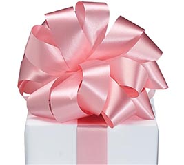 #9 PINK FLORA-SATIN RIBBON