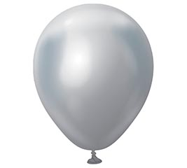 5&quot; KALISAN MIRROR SILVER LATEX 100PK