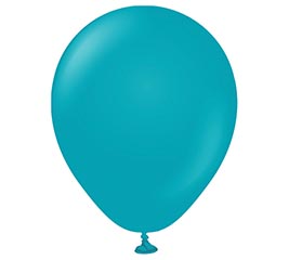 5&quot; KALISAN STD TURQUOISE LATEX 100PK