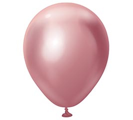 18&quot; KALISAN MIRROR PINK LATEX 25PK