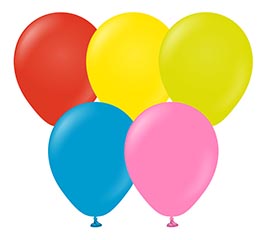18&quot; KALISAN STD CARNIVAL ASSORTMENT 25PK