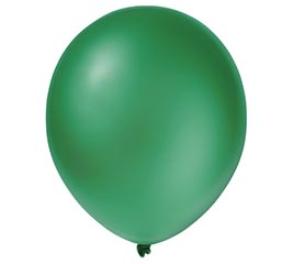 5" LUMA CLEAR EMERALD GREEN LATEX 100PK