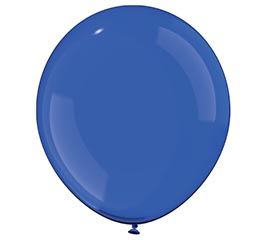 5" LUMA CLEAR NAVY BLUE LATEX 100 PACK