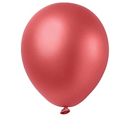 12" LUMA METALLIC CHERRY RED LATEX 50PK