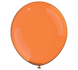 12" LUMA CLEAR ORANGE LATEX 50 PACK
