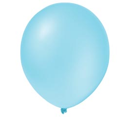 12" LUMA STYLE BABY BLUE LATEX 50 PACK