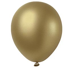 16" LUMA METALLIC GOLD LATEX 25 PACK