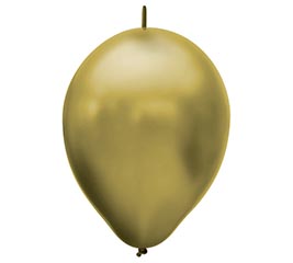 12" LUMA METALLIC GOLD LINKING LATEX 50P