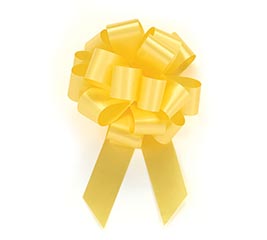 YELLOW PULL BOW #5