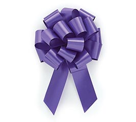 #5 PURPLE PULL BOW