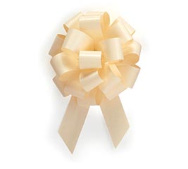 CREAM PULL BOW#5