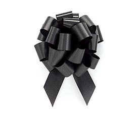 BLACK PULL BOW #5