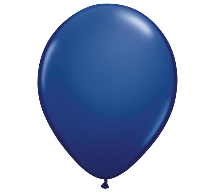 amplitude De andere dag knijpen 11" Qualatex Navy Latex Balloon