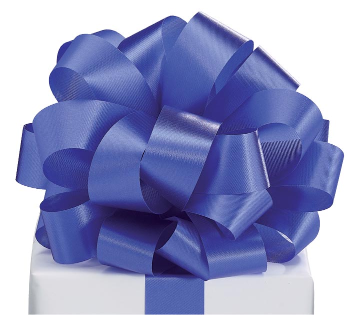 royal blue satin acetate ribbon is the perfect royal color