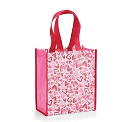 SWEETEST HEARTS POLYPROPYLENE TOTE
